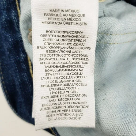 Polo Ralph Lauren Jean Neale Women Size 29 Button Fly Distressed Loose Boyfriend - Picture 6 of 15